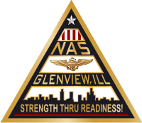 Naval Air Station (NAS) Glenview Illinois - 2 Decal