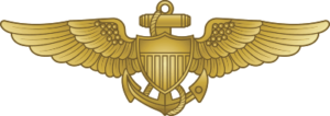 Naval Aviator Wings Dark Gold Decal