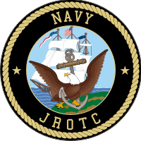 JROTC Navy Decal