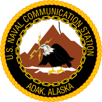 Naval Communication Station (NCS) Adak, Alaska Decal