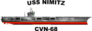 Nimitz Class Aircraft Carrier CVN Decal