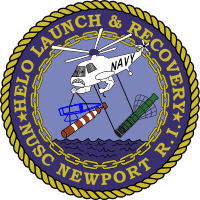 Naval Underwater Systems Center Newport, RI – Helo Launch & Recovery Decal