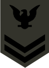 Navy E-5 Petty Officer Second Class (Subued) Decal