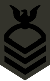 Navy E-7 Chief Petty Officer (Subued) Decal