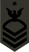 Navy E-8 Senior Chief Petty Officer (Subued) Decal