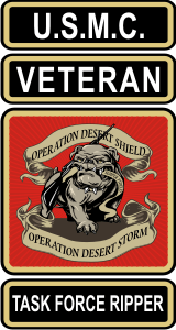 Operation Desert Shield-Desert Storm Task Force 1 Decal