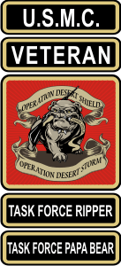 Operation Desert Shield-Desert Storm Task Force 2 Decal