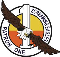 VP-1 Patrol Squadron 1 Screaming Eagles Decal