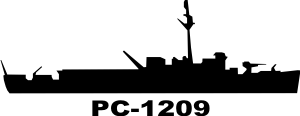 Coastal Patrol Boat PC (Black) Decal