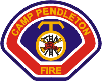 Camp Pendleton Fire 2 Decal
