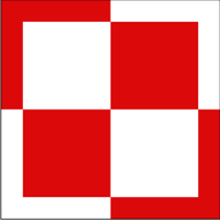 Polish Air Force Checkerboard Decal