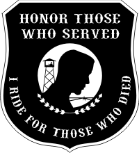 POW Honor Ride Decal
