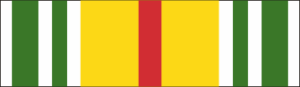 Republic of Vietnam Wound Ribbon Decal