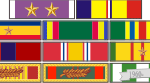 Sample Marine Corps Ribbon Rack Decal