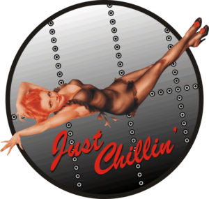 Just Chillin Decal
