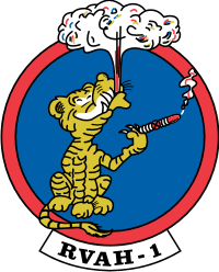 RVAH-1 Reconnaissance Attack Squadron 1 (v2) Decal