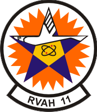 RVAH-11 Reconnaissance Attack Squadron 11 Decal