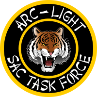 Strategic Air Command Task Force Arc Light Decal
