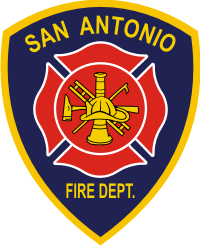 San Antonio Fire Dept Decal