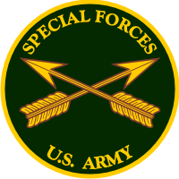 Special Forces Branch Plaque Decal