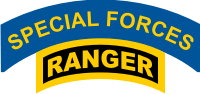 Special Forces Ranger Tab Decal
