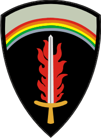 US Army Europe and Africa SSI Decal