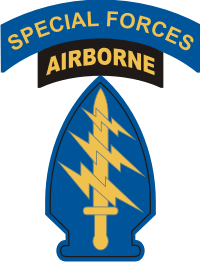 Special Forces Airborne Decal