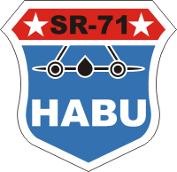 SR 71 HABU Decal