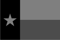 Texas State Flag Subdued Decal
