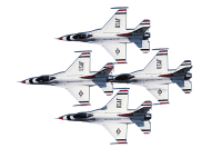 Thunderbirds F16 (Formation) Decal