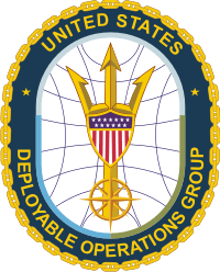 USCG Deployable Operations Group Decal