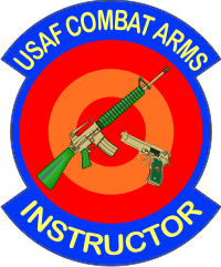 AF Combat Arms Instructor Decal