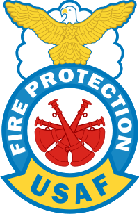 USAF Fire Protection - Deputy Chief Decal