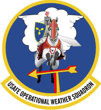 USAFE Operational Weather Squadron US Air Forces in Europe (v2) Decal