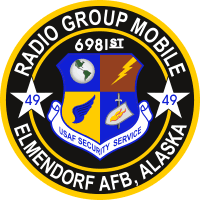 Air Force Security Service 6981st Radio Group Mobile Decal