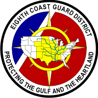 USCG 8th District Decal