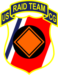 U.S. Coast Guard RAID Team Decal