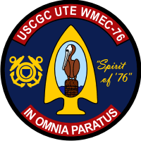 US Coast Guard Cutter Ute WMEC-76 Decal