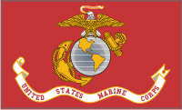 USMC Flag Decal