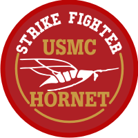 USMC Hornet Strike Fighter Decal