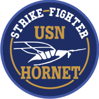 USN Hornet Strike Fighter Decal