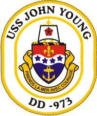 USS John Young DD-973 Decal