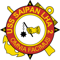 USS Saipan LHA-2 Decal