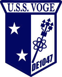 USS Voge FF-1047 Decal