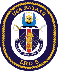 USS Bataan LHD-5 Decal