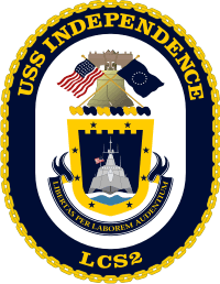USS Independence LCS 2 Crest Decal