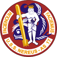 USS Nereus AS-17  Decal