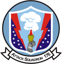 VA-176 Attack Squadron 176 Decal