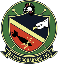 VA-195 Attack Squadron 195 Decal
