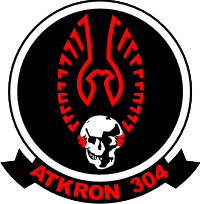 VA-304 Attack Squadron 304 Decal